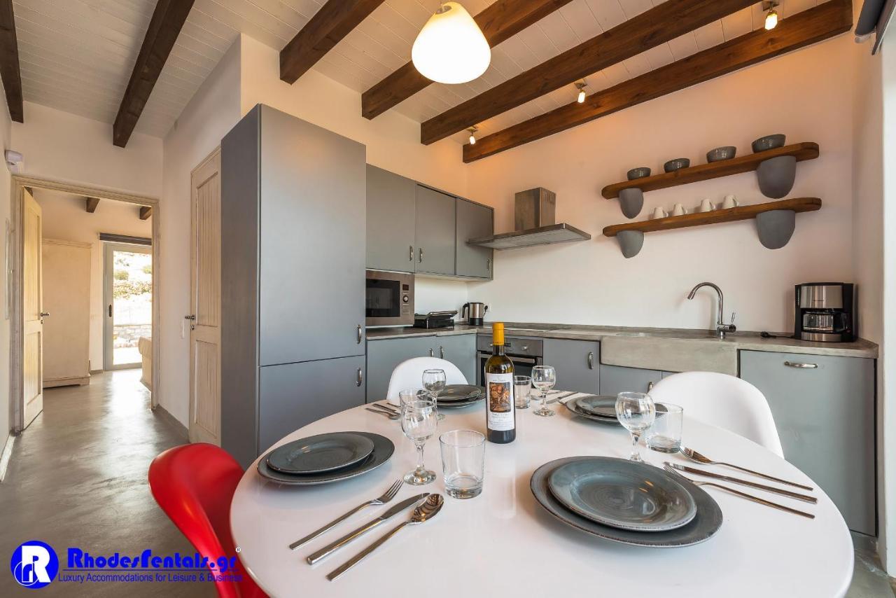 Lindos Seastone Villas Lardos Dış mekan fotoğraf