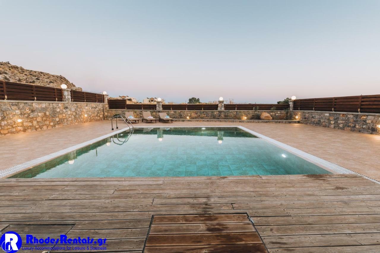 Lindos Seastone Villas Lardos Dış mekan fotoğraf